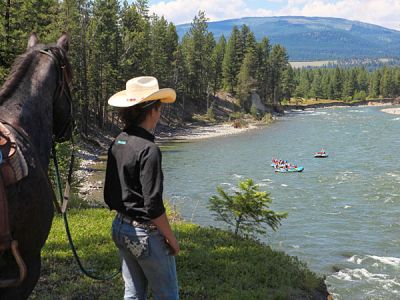 BC/Three Bars Guest Ranch/Ausblick