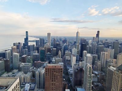 IL/Chicago/Chicago vom Hancock Tower