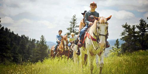 CO/Cherokee Park Ranch/Ausritt Kinder