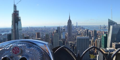 NY/New York City/Blick auf Manhattan