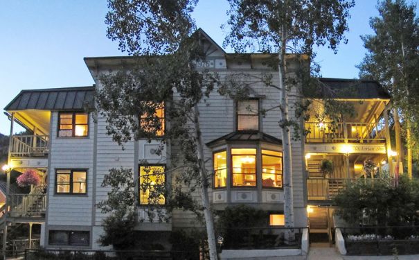CO/Telluride/Victorian Inn/Außenansicht