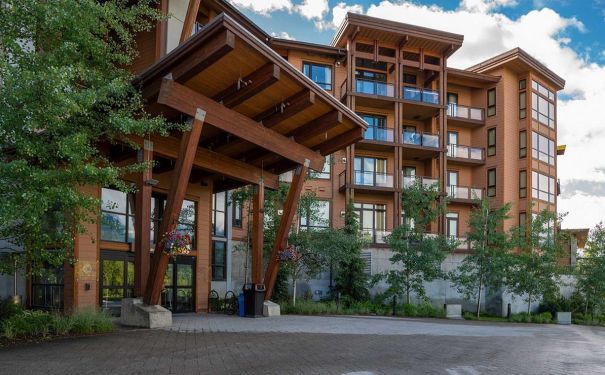 BC/Revelstoke/Sutton Place Recelstoke Mountain Resort/Außenansicht