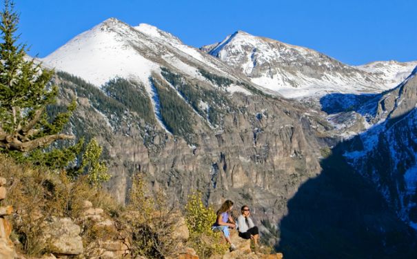 CO/Telluride/Bergpanorama