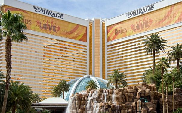 NV/Las Vegas/The Mirage Hotelansicht