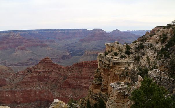 AZ/Grand Canyon/South Rim/Landschaft