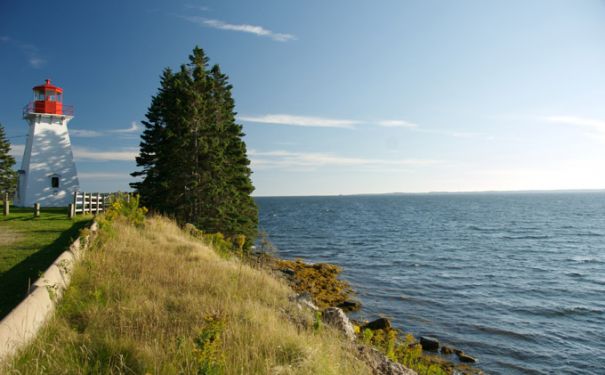 NS/Cape Breton NP/Lighthouse
