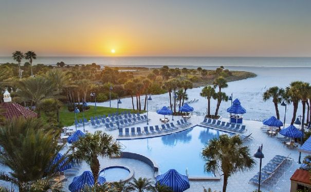 FL/Clearwater/Sheraton Sand Key Resort Außenansicht