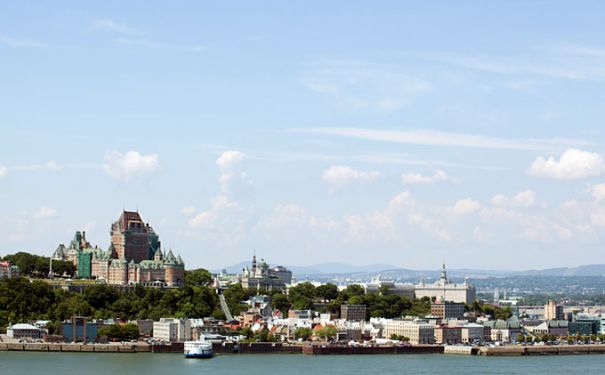 QC/Québec City/Stadtblick