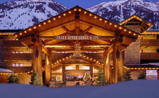 WY/Jackson/Snake River Lodge/ Außen