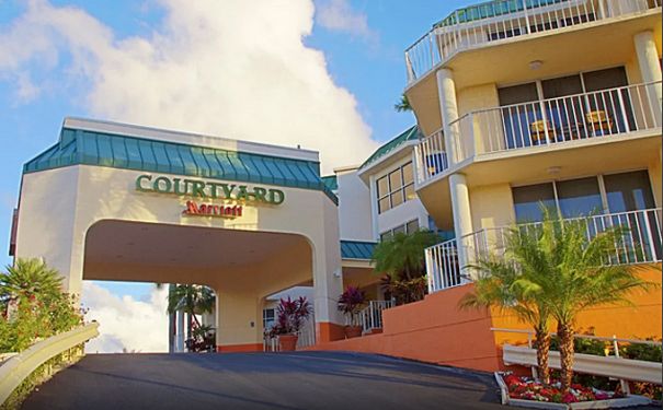 FL/Key Largo/Coutyard Key Largo Hotel/Außen