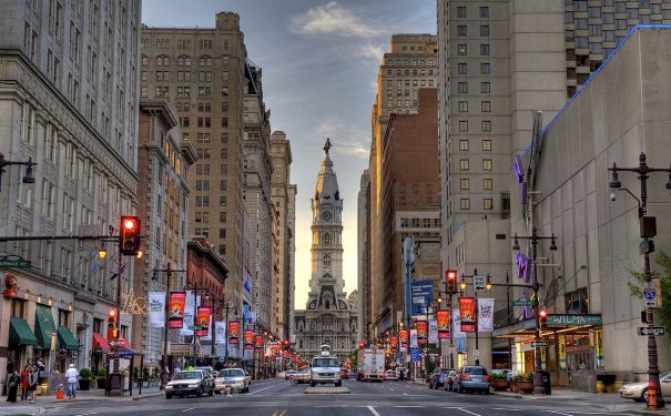 PA/Philadelphia/City Hall & Avenue of Art