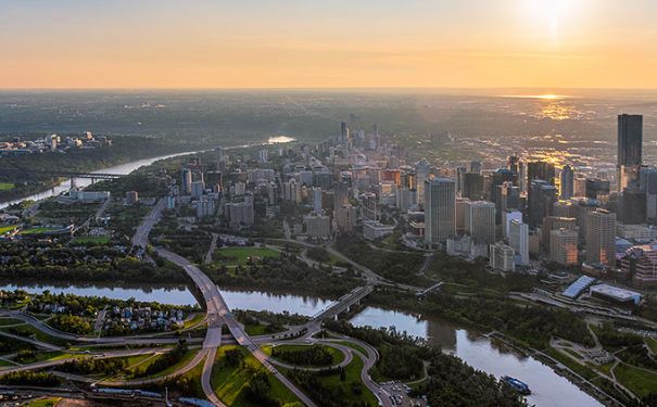 Newsletter 2020/Jnauar/AB/Edmonton/View from Helicopter