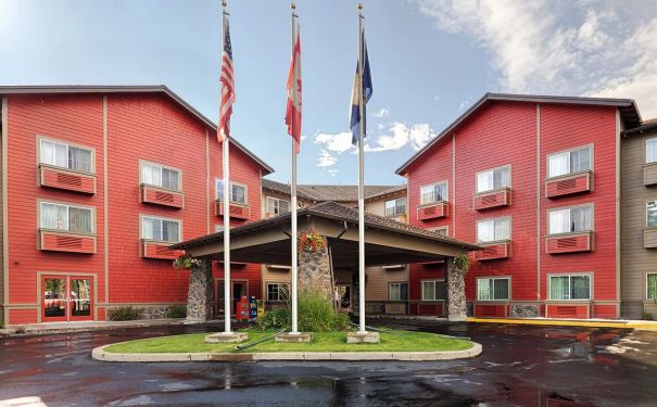 MT/Whitefish/Best Western Rocky Mountain Lodge/Außenansicht