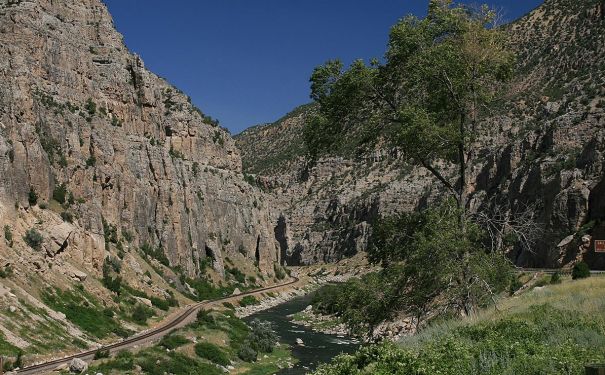 WY/Thermopolis/Fluss