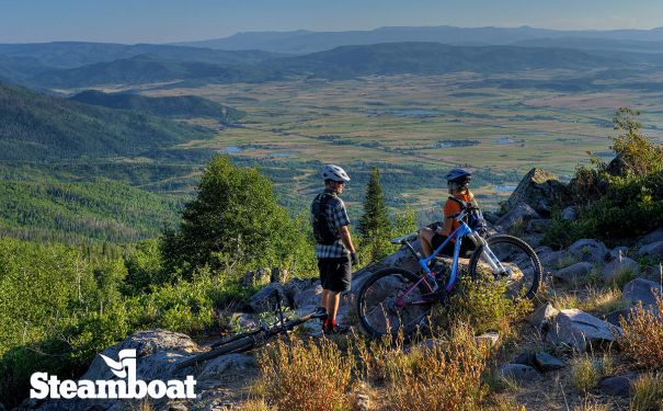CO/Steamboat Springs/Mountainbiker