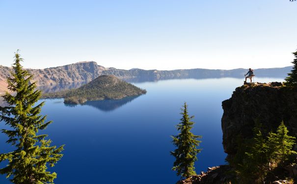 OR/Crater Lake National Park/See/Überblick