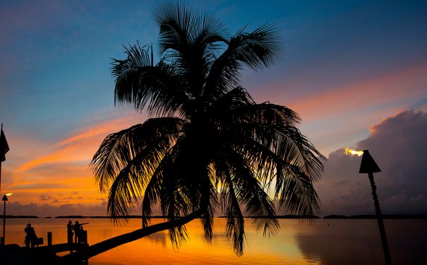 FL/Islamorada/Sonmenuntergang