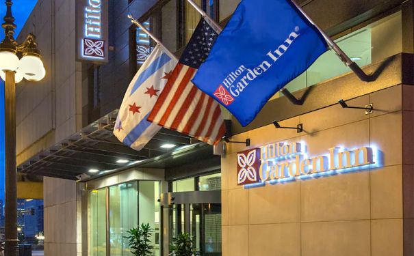 IL/Chicago/Hilton Garden Inn Chicago Downtown Riverwalk/Außen