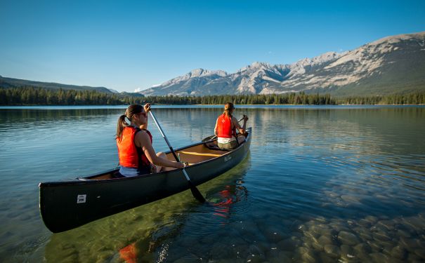 AB/allg Bilder/Jasper National Park/See Kanu