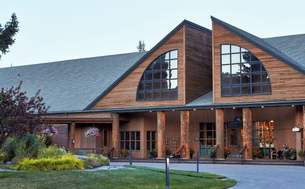 MT/Whitefish/Grouse Mountain Lodge/Außenansicht