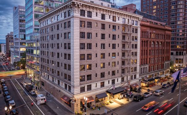 OR/Portland/Hotel Lucia/Außenansicht