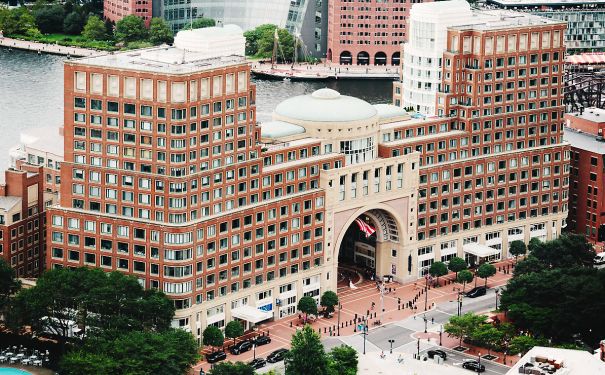 MA/Boston/Boston Harbor Hotel/Außenansicht