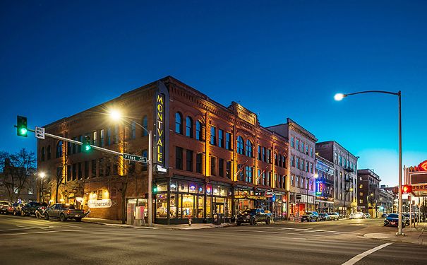 WA/Spokane/Montvale Hotel/Außenansicht