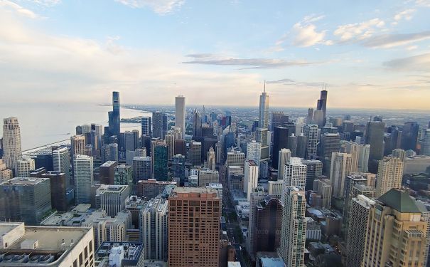 IL/Chicago/Chicago vom Hancock Tower