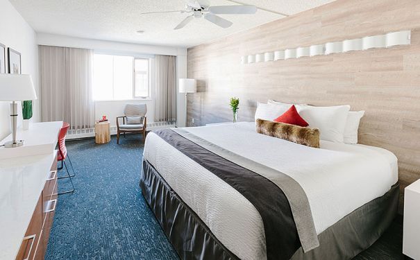 AB/Banff/The Elk & Avenue Hotel/Zimmer 1 King