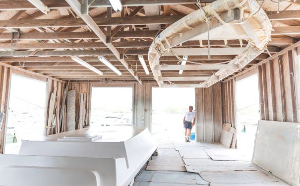 BAH/Abaco/Herstellung von Holzbooten