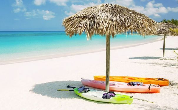 BAH/Abacos/Bluff House Beach Resort/Strand