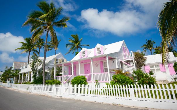 BAH/Eleuthera/Harbour Island pinkes Haus