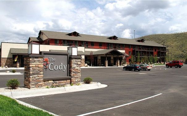 WY/Cody/The Cody Hotel/Außenansicht