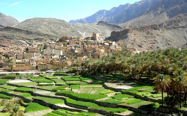 OMN/Hajar-Gebirge/Bergdorf Bilad Sayt