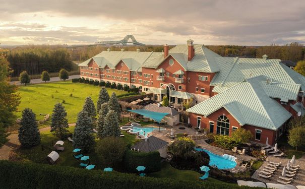 QC/Trois Rivieres/Auberge Godefroy Becancour/Außenansicht