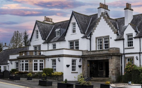 SCO/Drymen/Buchanan Arms Hotel/Außenansicht