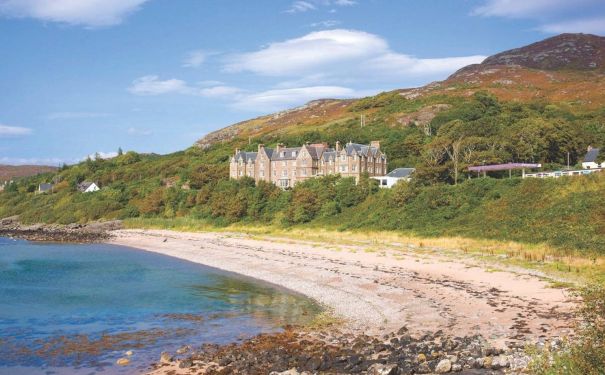 SCO/Gairloch/Gairloch Hotel/Außenansicht