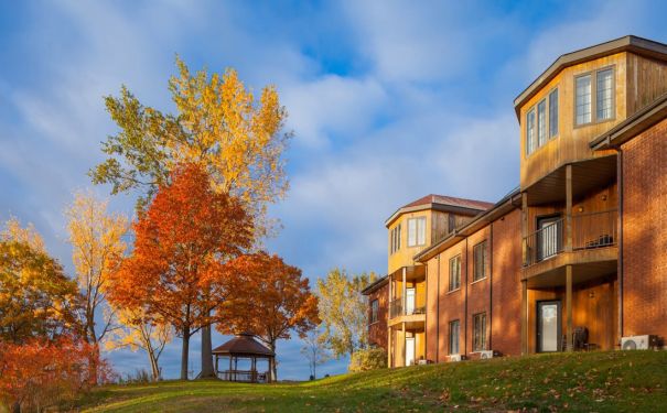 QC/Trois Rivieres/Auberge Du Lac Saint Pierre/Außenansicht
