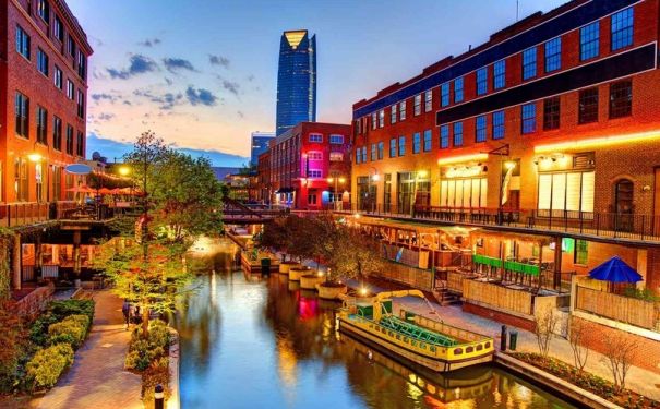 OK/Oklahoma City/Bricktown abends