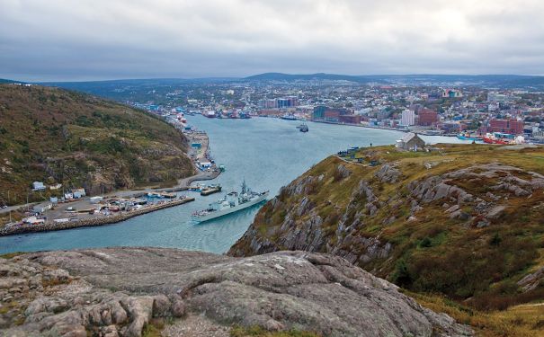 NL/St. John's/Blick vom Signal Hill