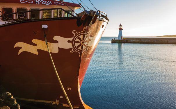 NL/Grand Bank/Historic Lighthouse and Waterfront
