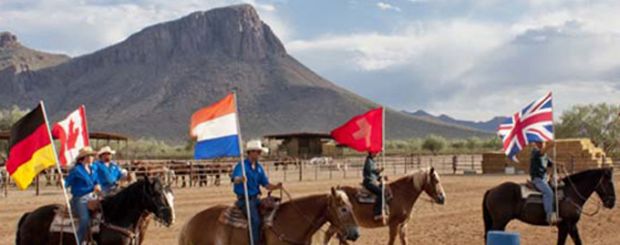 AZ/White Stallion Ranch/Rodeo Flags neu 680