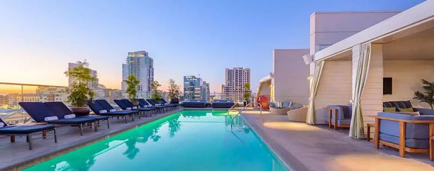 Dachterrasse mit Pool, Andaz San Diego, San Diego, Kalifornien - Credit: Hyatt Corporation