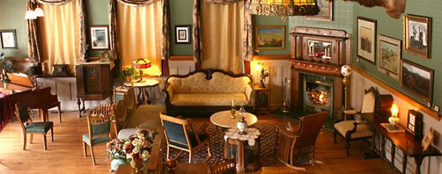 Lobby, Historic Occidental Hotel, Buffalo, Wyoming - Credit: Occidental Hospitality