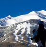 Breckenridge, Colorado - Snowboarder vor Landschaft (Credit Jack Affleck)