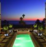Loews Santa Monica Beach Hotel Pool am Abend