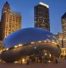 Cloud Gate by Night, Chicago - Credit: City of Chicago
