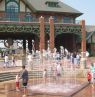 Fountain at the Peoria Riverfront in Peoria, Illinios - Credit: Illinois Office of Tourism