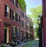 Acorn Street, Beacon Hill, Boston, Massachusetts - Credit: Fay Foto
