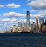 Blick auf den One World Trade Center in Lower Manhattan, New York City, New York - Credit: Dirk Büttner